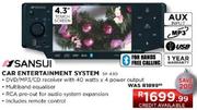 Sansui Car Entertainment System SF 430
