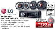 LG Radio and Speaker Package LCS311