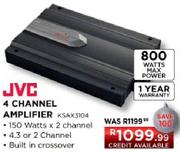 JVC 4 Channel Amplifier KSAX3104-800W