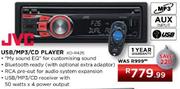 JVC USB/Mp3/CD Player KD-R426