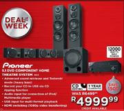Pioneer 5.1 DVD Component Home Theatre System (RS3)