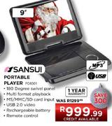 Sansui Portable Player (PD1001)