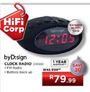 byD:sign Clock Radio (CR1000)