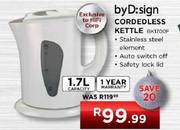 byD:sign Cordedless Kettle (BK1700F)