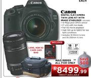 Canon Digital SLR Camera Twin Lens Kit with Image Stabiliser (EOS SSOD)