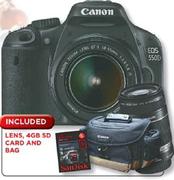 Canon Digital SLR Camera Twin Lens Kit