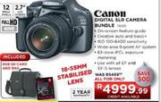 Canon Digital SLR Camera Bundle (1100D)