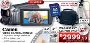 Canon Video Camera Bundle HF R205