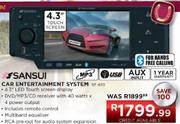 Sansui Car Entertainment System SF 430
