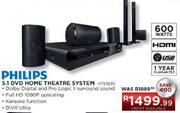 Philips 5.1 DVD Home Theatre System HTS3530