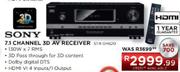 Sony 7.1 Channel 3D AV Receiver STR-DH520 