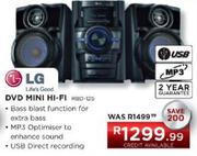 LG DVD Mini Hi-Fi RBD-125