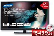 Samsung (107cm) Plasma 43D450