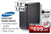 Samsung Desktop Hard Drive-1.5TB