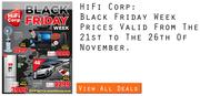 HiFi Corp Black Friday Catalogue