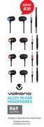 Volkano Alloy In Ear Headphones