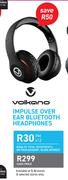 Volkano Impulse Over Ear Bluetooth Headphones