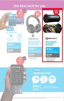 amplify pro cadence bluetooth speaker