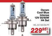 Osram Cool Blue Intense 12V 55/60W H4 Set HEL.64193CBLPR-Per Set