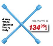 4 Way Wheel Spanner Heavy Duty FED.4WAYWSHD