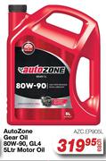 AutoZone Gear Oil 80W-90, GL4 Motor Oil AZC.EP905L-5L