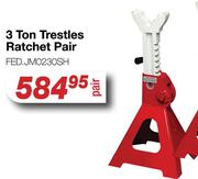 3 Ton Trestles Ratchet Pair FED.JM0230SH-Per Pair