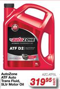 AutoZone ATF Auto Trans Fluid Motor Oil AZC.ATF5L-5L