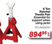 6 Ton Ratchet Trestle Pair FED.JM026OSH