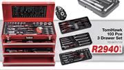 Tomi Hawk 103 Pce 3 Drawer Set FED.AKT47109-Per Set