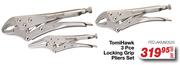Tomi Hawk 3 Pce Locking Grip Pliers Set FED.AKM90525-Per Set