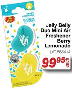 Jelly Belly Duo Mini Air Freshener Berry Lemonade LAT.868414