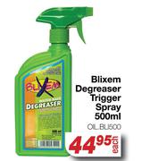 Blixem Degreaser Trigger Spray OIL.BLI500-500ml