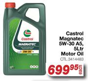 Castrol Magnatec 5W-30 A5 Motor Oil, CTL.3414483-5Ltr 