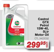 Castrol GTX Petrol 15W-40 Motor Oil CTL.3422032-5Ltr