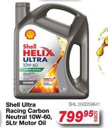 Shell Ultra Racing Carbon Neutral 10W-60 Motor Oil SHL.550059641-5Ltr