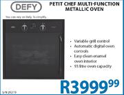Defy Petit Chef Multi-Function Metallic Oven
