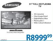 Samsung Full HD Plasma TV-51"