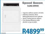 Speed Queen Dryer-8.2Kg