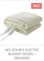 Special Aeg Double Electric Blanket EBF4000D m.guzzle .za