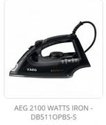 Aeg 2100 Watts Iron DB511OPBS-S