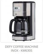 Defy Coffee Machine Inox KM630S