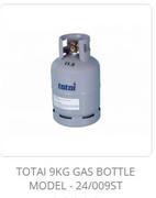 Totai 9Kg Gas Bottle 24/009ST