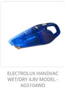 Electrolux Handvac Wet/Dry 4.8V AG5104WD
