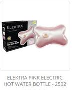 Elektra Pink Electric Hot Water Bottle 2502