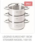 Legend Eurochef 18Cm Steamer 100135