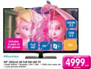 Hisense 40" 102cm 3D Full HD LED TV-40K366