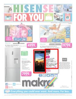 Makro : Hisense Catalogue (17 Feb - 02 Mar 2015), page 1