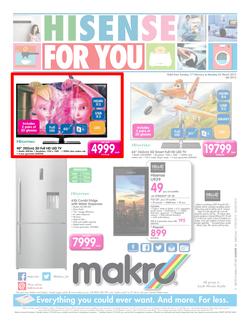 Makro : Hisense Catalogue (17 Feb - 02 Mar 2015), page 1