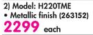 Hisense 220L Double Door Fridge/Freezer H220TME