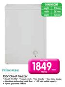 Hisense 130L Chest Freezer H130CF